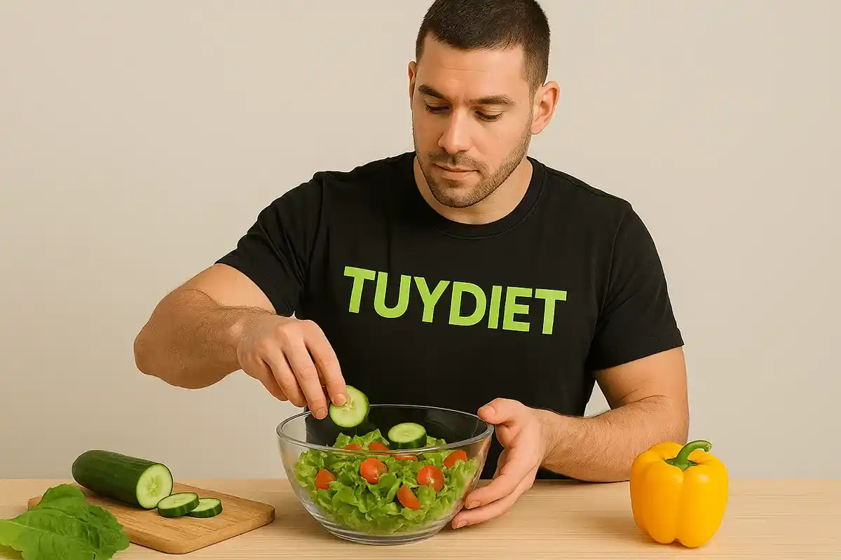 سالاد رژیمی سبزیجات-سالاد رژیمی-طرز تهیه سالاد رژیمی-توی دایت