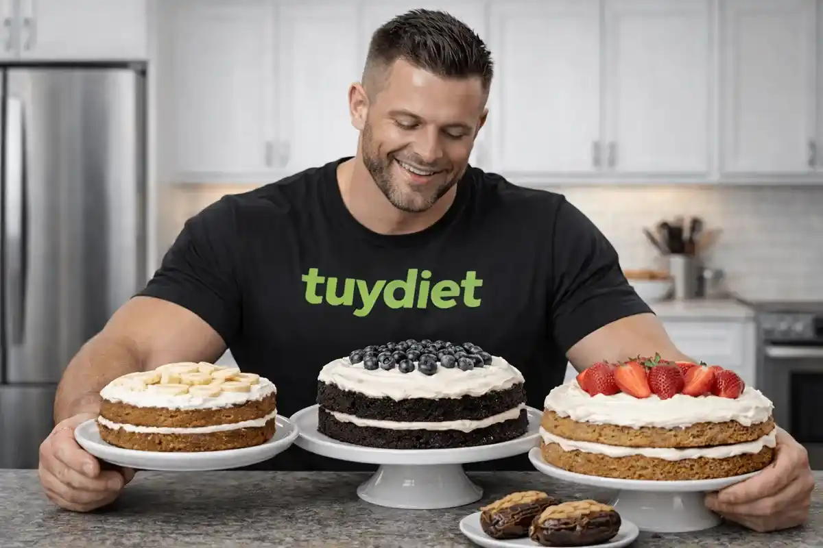 انواع کیک های رژیمی برای ورزشکاران-کیک رژیمی-توی دایت مرجع تخصصی مکمل بدنسازی