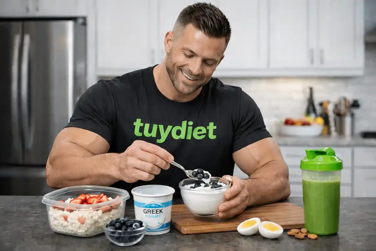 میان وعده رژیمی با ماست یونانی-میان وعده رژیمی-توی دایت