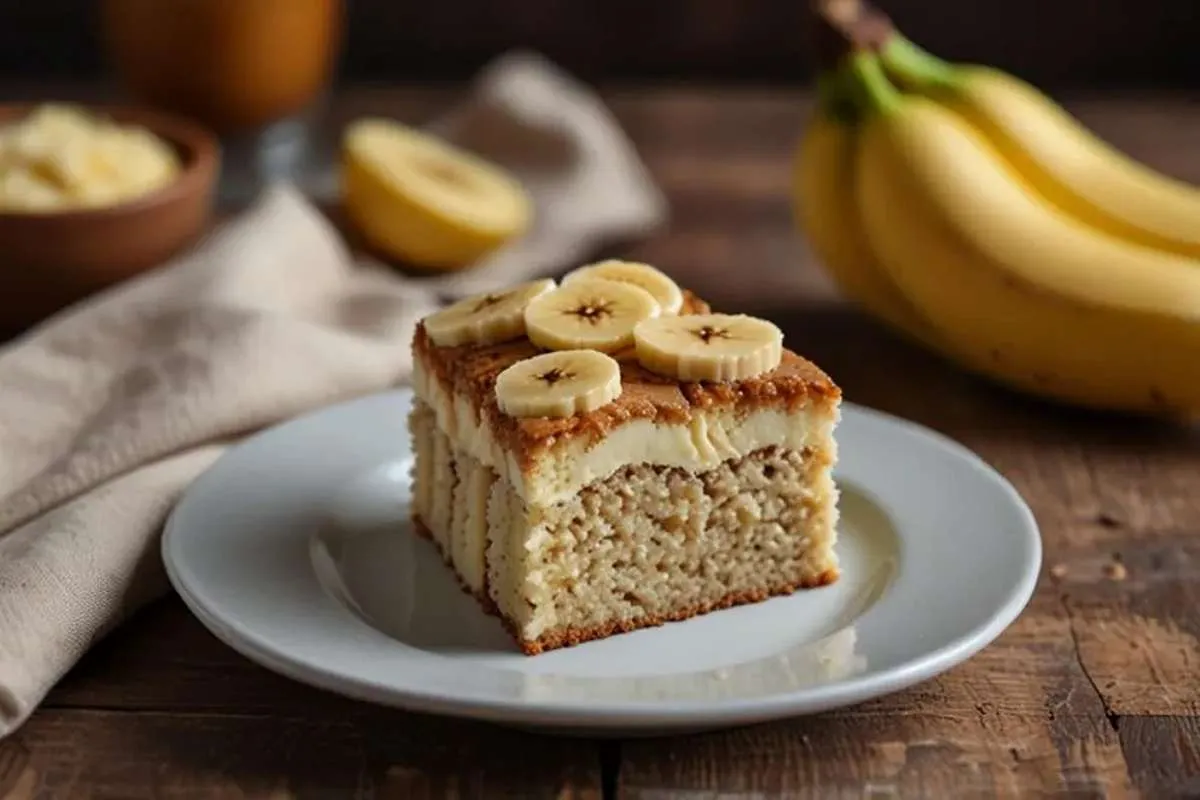 کیک رژیمی با موز-طرز تهیه کیک رژیمی با موز-توی دایت بهترین سایت خرید مکمل ورزشی